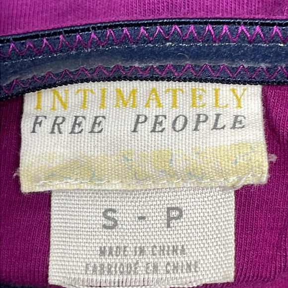 Intimately Free People Lace Trim Cami Tank with Shelf Bra S - Picture 8 of 14